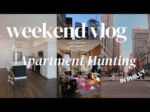 VISUAL DIARY | apartment hunting in Philly & exploring the city