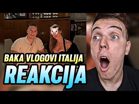 SKEMOVALI BAKU U VENECIJI - BAKA VLOG ITALIJA - CHODA REAKCIJA