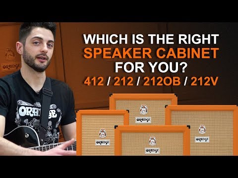 Brand New Orange PPC212-OB 2X12" 120 Watt Guitar Amplifier Cabinet - Orange image 3