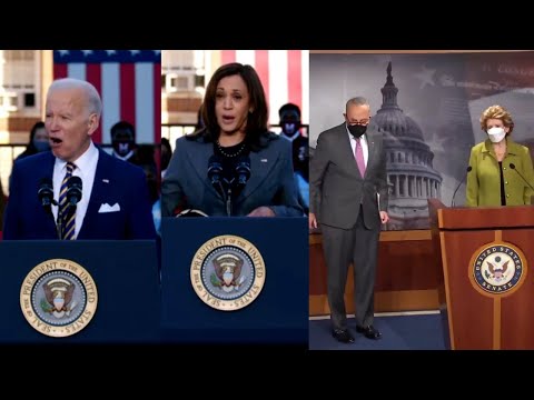 Marching in civil rights, President Harris, nuke filibuster, filibuster 'arcane'