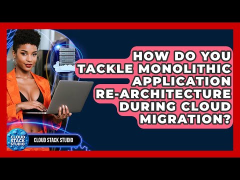 How Do You Tackle Monolithic Application Re-architecture During Cloud Migration?