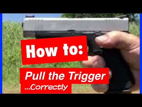 How to Pull the Trigger Correctly on a Handgun