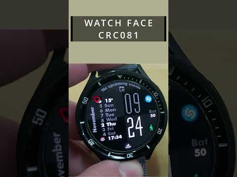 Digital Watch Face CRC081