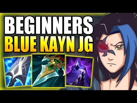 HOW TO PLAY BLUE KAYN JUNGLE FOR BEGINNERS IN-DEPTH GUIDE S13! - Best Build/Runes League of Legends