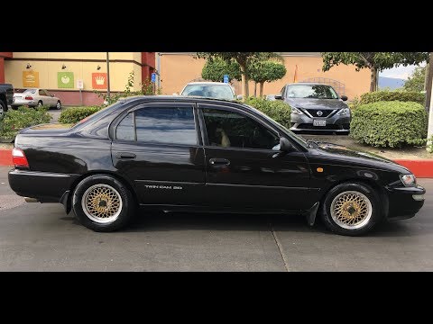 4AGE "Blacktop" Swapped 1995 Toyota Corolla - One Take