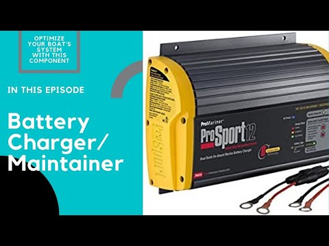 ProMariner Dual Bank Battery Charger/Maintainer Install on my 2021 Yamaha 210 FSH Sport