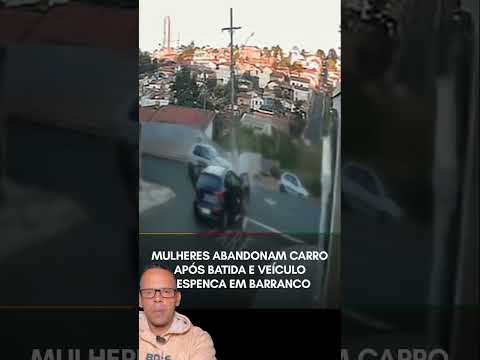 Uma cena inusitada foi registrada na cidade de Botucatu, em São Paulo Após baterem de frente.