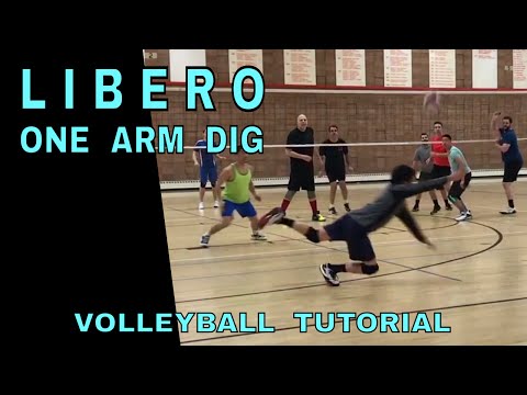 How To ONE ARM DIG - Volleyball Tutorial thumbnail