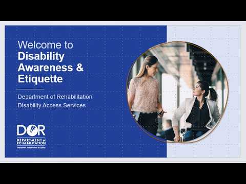 Disability Awareness and Etiquette thumbnail