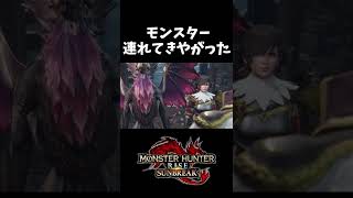 モンスター連れてきやがった③ #Shorts 【モンスターハンターライズ:サンブレイク】
