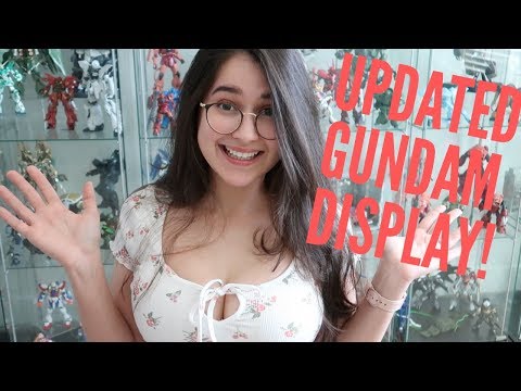 Giveaway Winner and Updated Gundam Display!!