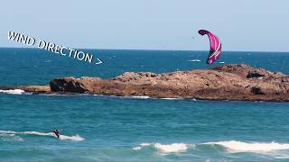 How to Ride Waves for the First Time Kitesurfing