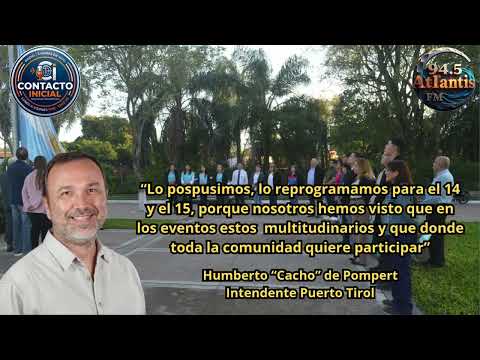 Aniversario 138 de Puesto Tirol, festejos pospuestos (Humberto "Cacho" de Pompert  - Intendente)