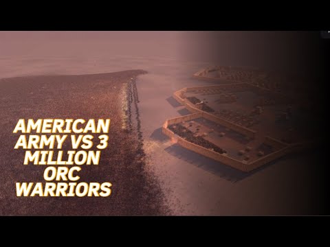 THE ULTIMATE WWII BATTLE: AMERICAN ARMY VS 3 MILLION ORC WARRIORS - UEBS 2