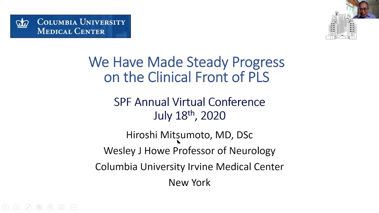 "We Have Made Steady Progress on the Clinical Front of PLS", Dr. Hiroshi Mitsumoto - YouTube