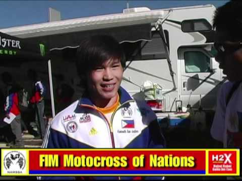 Motocross of Nations 2010 H2x with Kenneth San Andres and Carlo