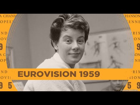 Eurovision 1959 - Sweden 🇸🇪 Brita Borg - Augustin
