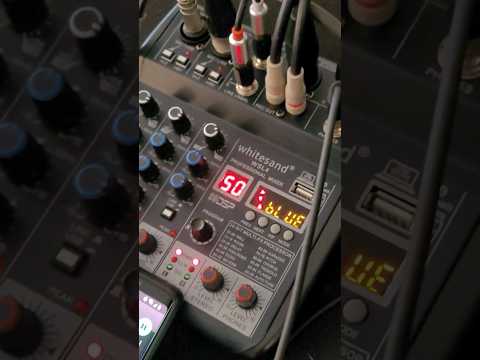 Bluetooth Audio Mixer #audiomixer #whitesandmixer #audiointerface #Bluetooth