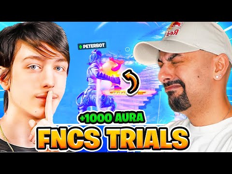 😱🤯PETERBOT WITH THE MOST DISRESPECTFUL FORTNITE CLIP EVER! | FNCS TRIALS