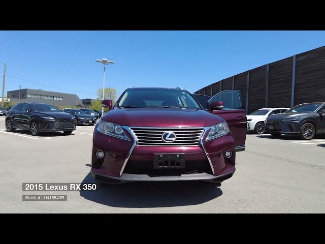 2015 Lexus RX 350 F Sport in Cars & Trucks in City of Toronto