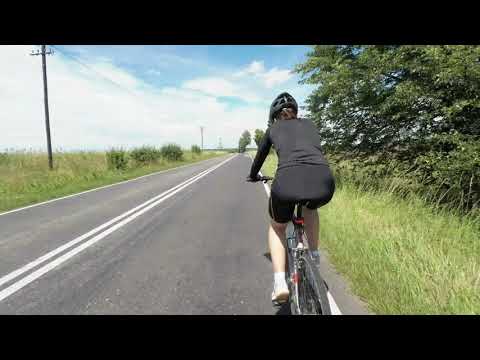 Rowerem nad morze 262 km w 3 minuty (Timelapse)