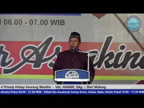4 Prinsip Hidup Seorang Muslim - Ust. JUNARI, SAg