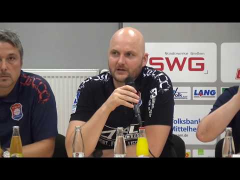 Pressekonferenz zum Hessenderby TV Hüttenberg - MT Melsungen - 03.09.2017