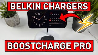 Belkin 3-in-1 Wireless Chargers New 2023 Models | Works With iOS 17 Horizontal Mode!