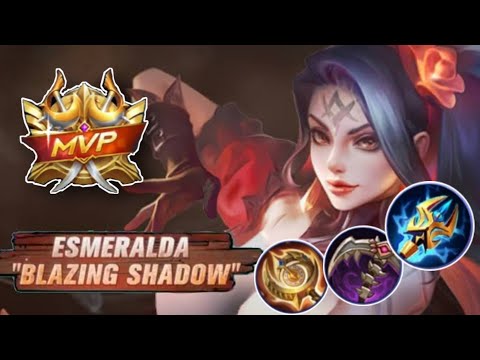 Brutal Esmeralda gameplay 🔥 ~ Perfect rotation || Mobile Legends
