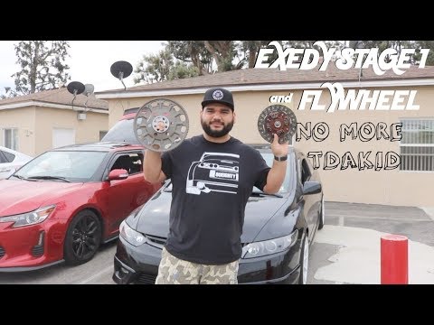 NEW CLUTCH AND LIGHTWEIGHT FLYWHEEL & New Channel Name!!