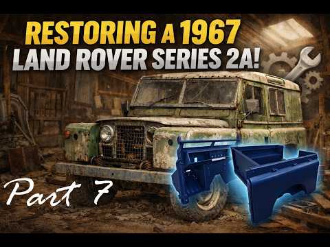 Restoring a 1967 Series 2A Land Rover – Part 7 | Bulkhead, Tub & Steering Box Fitted