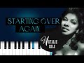 Starting Over Again - Natalie Cole  | Piano Tutorial