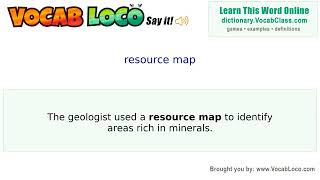 Video thumbnail for resource map