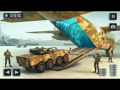 Army Vehicle Cargo Transport Simulator 3D Full Gameplay | Transporting Games
