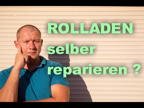 Repair roller shutters yourself