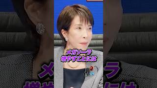 【高市早苗】メガソーラ政策批判!!　#高市早苗 #政治 #メガソーラー #高市