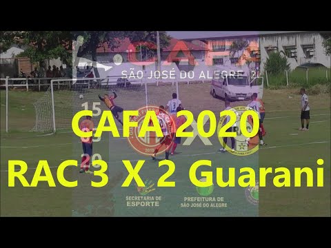 CAFA 2020 RAC 3 X 2 GUARANI 15-03-2020