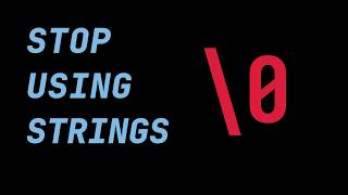 Strings Aren't Real | C String Tutorial (2027 Edition)