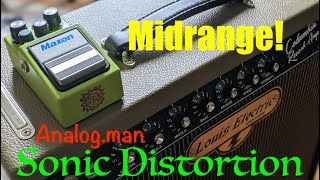 Video thumbnail for Analogman Modded Maxon SD 9 "Sonic Distortion" by Aaron Cowan