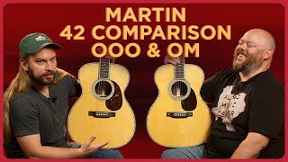 Video thumbnail for Martin OM vs. 000 - Expensive Edition! OM-42 vs 000-42 by Alamo Music Center
