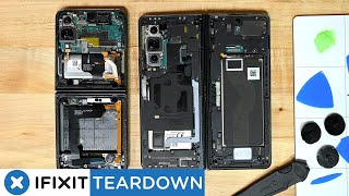 Samsung Z Flip and Fold 4 Teardowns:  Do Cheaper Repairs Mean More Repairable Phones?