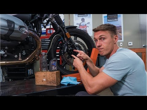 How To Bleed Your Motorcycle Brakes | MC Garage
