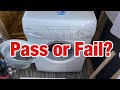 Hotpoint Aquarius WMA37 Washing Machine Test Wash Pass Or Fail Non Colourfast Cottons 40