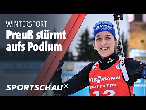 Biathlon: Preuß sprintet in Oberhof aufs Podest | Sportschau