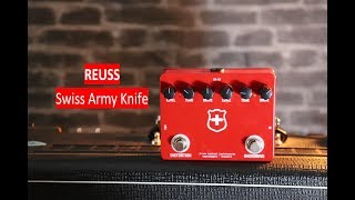 Overdrive and Distortion in one pedal - REUSS  Swiss Army Knife
