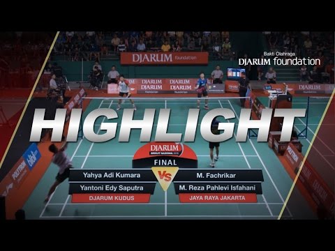Yahya Adi K. / Yantoni Edy S. (Djarum Kudus) VS M. Fachrikar / M. Reza Pahlevi (Jaya Raya Jakarta)