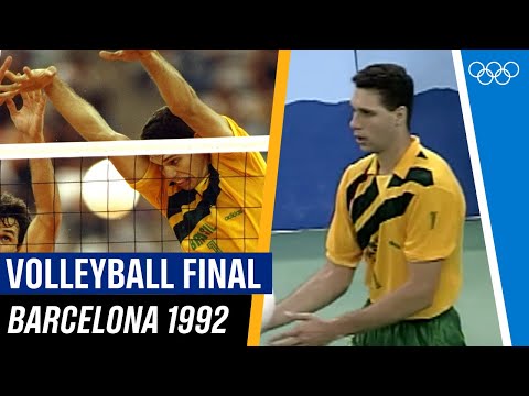 Brazil 🇧🇷 vs Netherlands 🇳🇱 | FULL men's volleyball final at Barcelona 1992