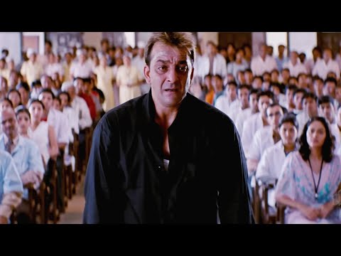 अपन Doctor नहीं है! अपुन एक गुंडा है Exam Copy करके पास हुआ है - Munna Bhai MBBS Climax Scene
