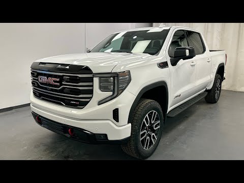 2026 GMC Sierra 1500 Crew Cab Short Box 4-Wheel Drive AT4 in White for sale at Davis GMC Buick Lethbridge in Lethbridge, AB