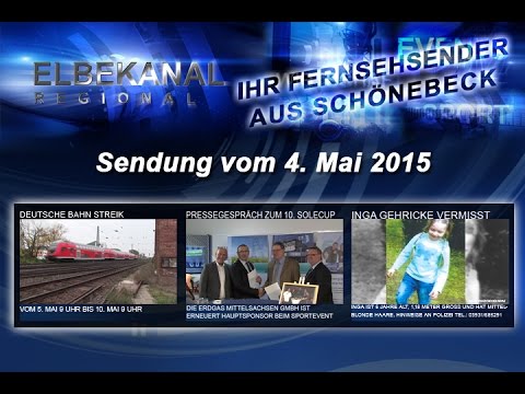 ELBEKANAL Sendung vom 04. Mai 2015